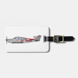 Beech V-35 Bonanza 453453 Luggage Tag