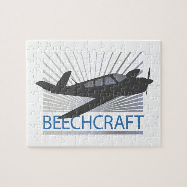 Beechcraft Aircraft Jigsaw Puzzle (Horizontal)