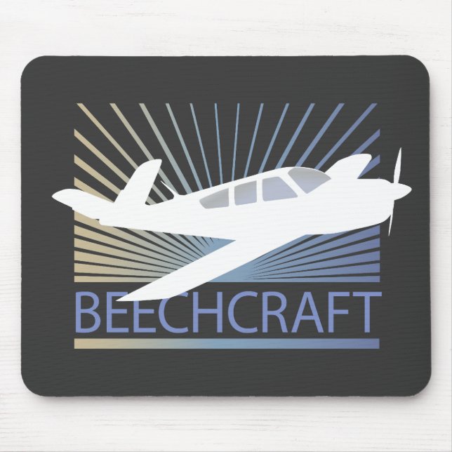 Beechcraft Aircraft Mouse Pad (Front)