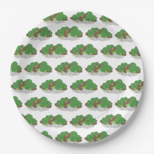 Beef and Broccoli Chinese Takeaway Takeout Food Paper Plate