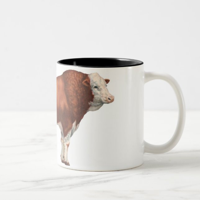 Beef Bully Mug  Simmental Bull (Right)