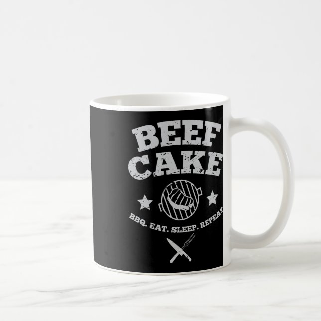 Beef Cake Bbq  Coffee Mug (Right)