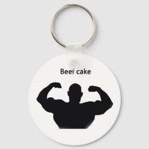Beef cake keychain