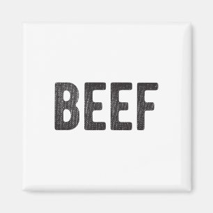 Beef Gift For Men Bbq Meat Lovers  Magnet