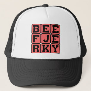 Beef Jerky, Dehydrated Treat Trucker Hat
