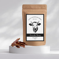 Beef Jerky Label