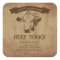 Beef Jerky Label Sticker