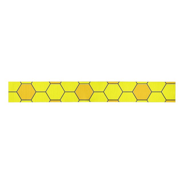 Beehive Grosgrain Ribbon (Front)