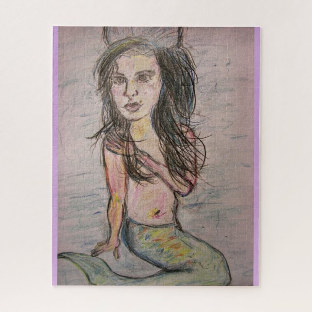 Beehive Mermaid Jigsaw Puzzle (Vertical)