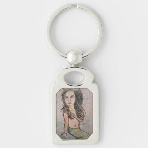Beehive Mermaid Keychain
