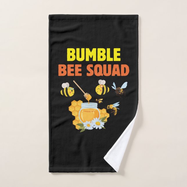 Beekeeper Art Bumble Bee Squad 2 (Serviette à main)