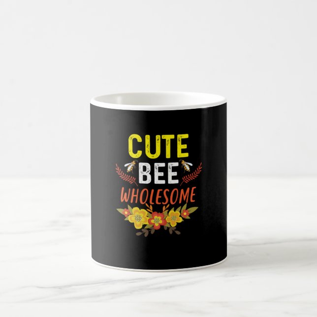 Beekeeper Art Cute Bee Wholesome Coffee Mug (Center)