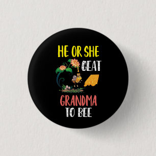 Beekeeper Art Great Grandma To Bee 2 1 Inch Round Button