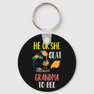 Beekeeper Art Great Grandma To Bee 2 Keychain