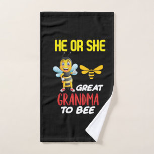 Beekeeper Art Great Grandma To Bee Hand Towel
