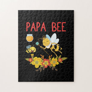 Beekeeper Art Papa Bee 2 Jigsaw Puzzle