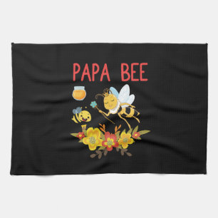 Beekeeper Art Papa Bee 2 Kitchen Towel