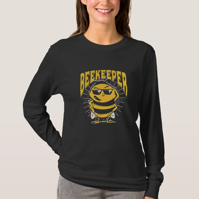 Beekeeper Bee  Nature Funny T-Shirt (Front)