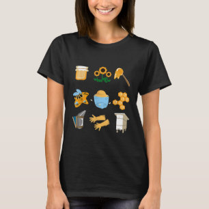 Beekeeper Dad Honeybee For A Hobby Beekeeper T-Shirt