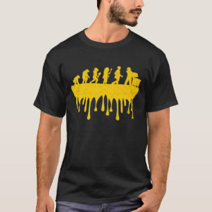 Beekeeper Evolving From Monkey Ape Caveman 1 T-Shirt