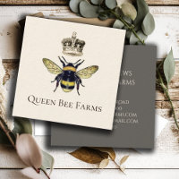 Beekeeper Farm Apiary Bee And Crown Honey Logo