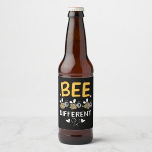 Beekeeper Gift Bee Different Beer Bottle Label