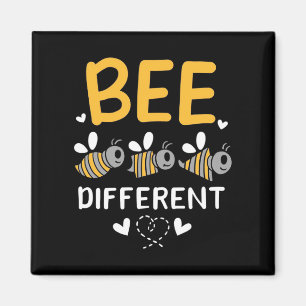 Beekeeper Gift Bee Different Magnet