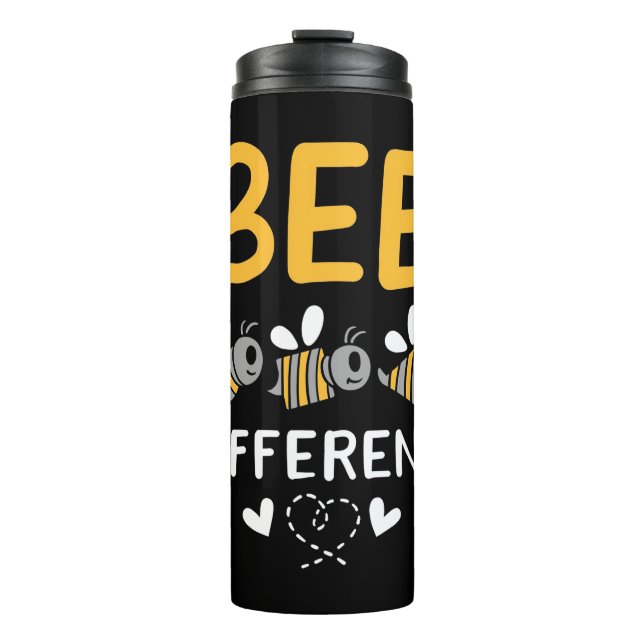 Beekeeper Gift | Bee Different Thermal Tumbler (Front)