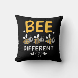 Beekeeper Gift Bee Different Throw Pillow