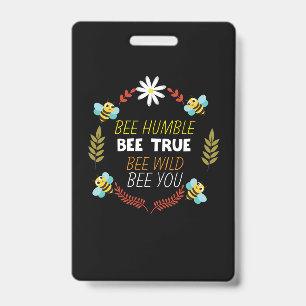 Beekeeper Gift Bee Humble Bee True Badge