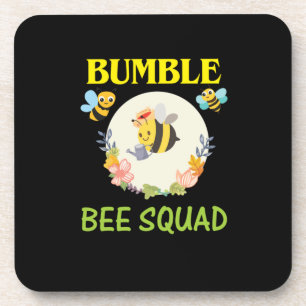Beekeeper Gift Bumble Bee Squad Coaster