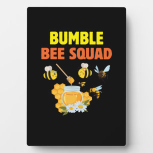 Beekeeper Gift   Bumble Bee Squad Family Plaque