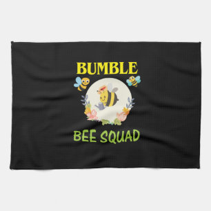 Beekeeper Gift   Bumble Bee Squad Kitchen Towel