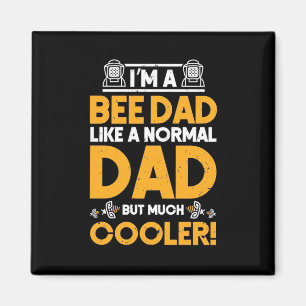 Beekeeper Gift I Am A Bee Dad Magnet