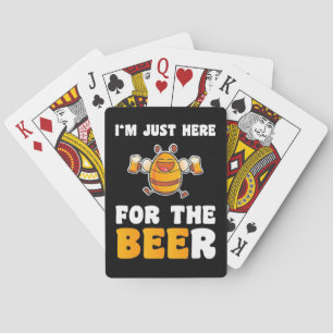 Beekeeper Gift   I Am Just Here For The Bees Playing Cards