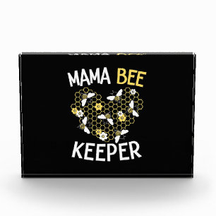 Beekeeper Gift   Mama Bee Keeper Photo Block
