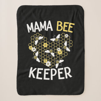 Beekeeper Gift | Mama Bee Keeper Sherpa Blanket