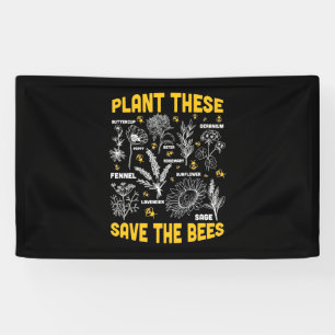 Beekeeper Gift Plant These Save The Bees Banner