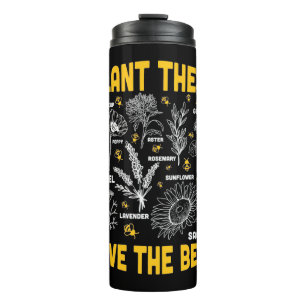 Beekeeper Gift Plant These Save The Bees Thermal Tumbler
