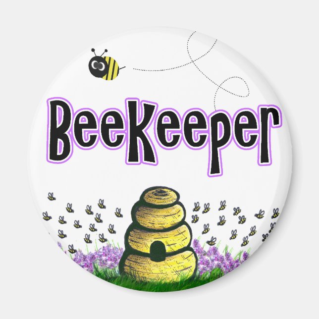 beekeeper magnet (Front)