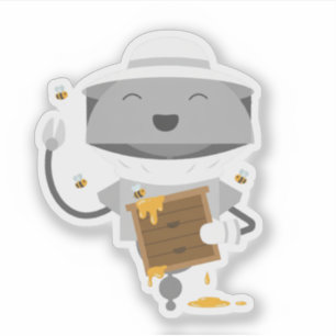 Beekeeper Mia Sticker