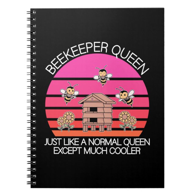 Beekeeper Queen Notebook (Front)