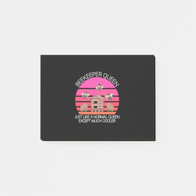 Beekeeper Queen Post-it Notes (Front)