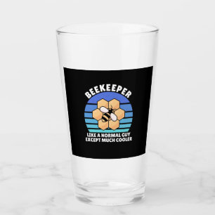 Beekeeper Retro Vintage Glass