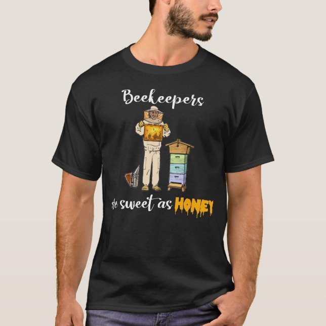 Beekeeper Shirt - Funny Beekeeper Shirt, Funny Bee (Front)