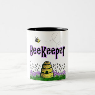 beekeeper Two-Tone coffee mug