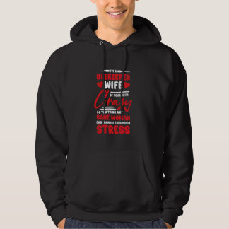 Beekeeper Wife Girlfriend Design for Bee Lover Bee Hoodie