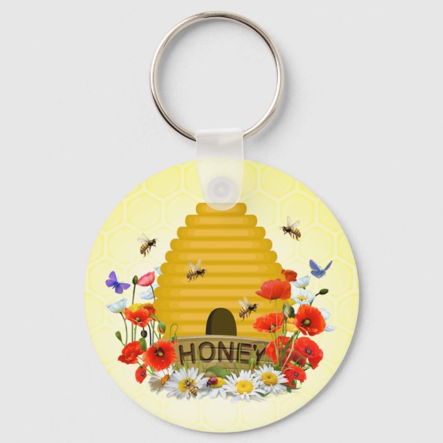 Beekeepers Key Ring (Front)