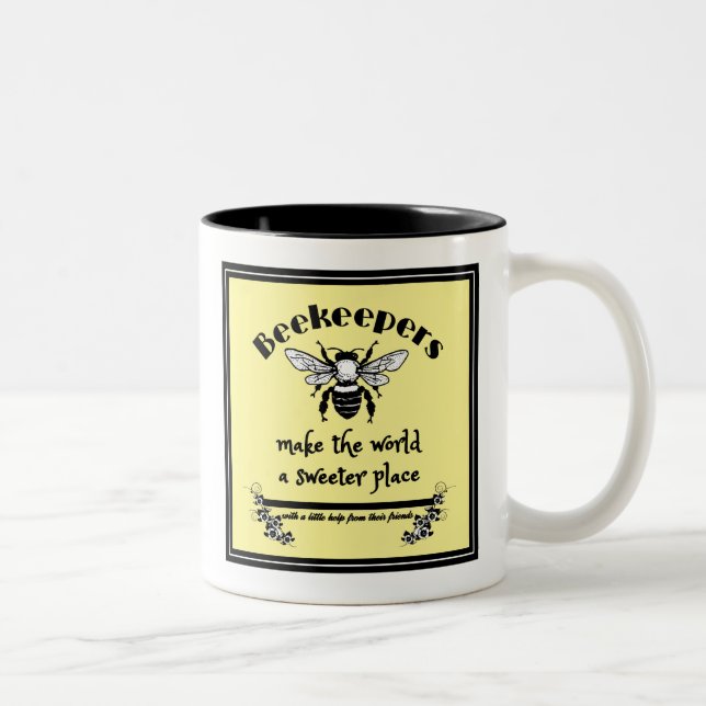 Beekeepers make the world a sweeter place mug (Right)