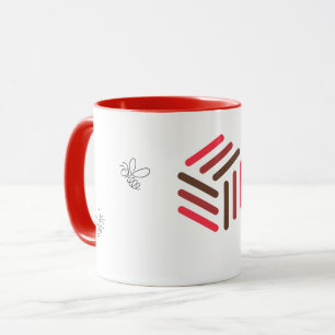 Beekeeper's Red Mug